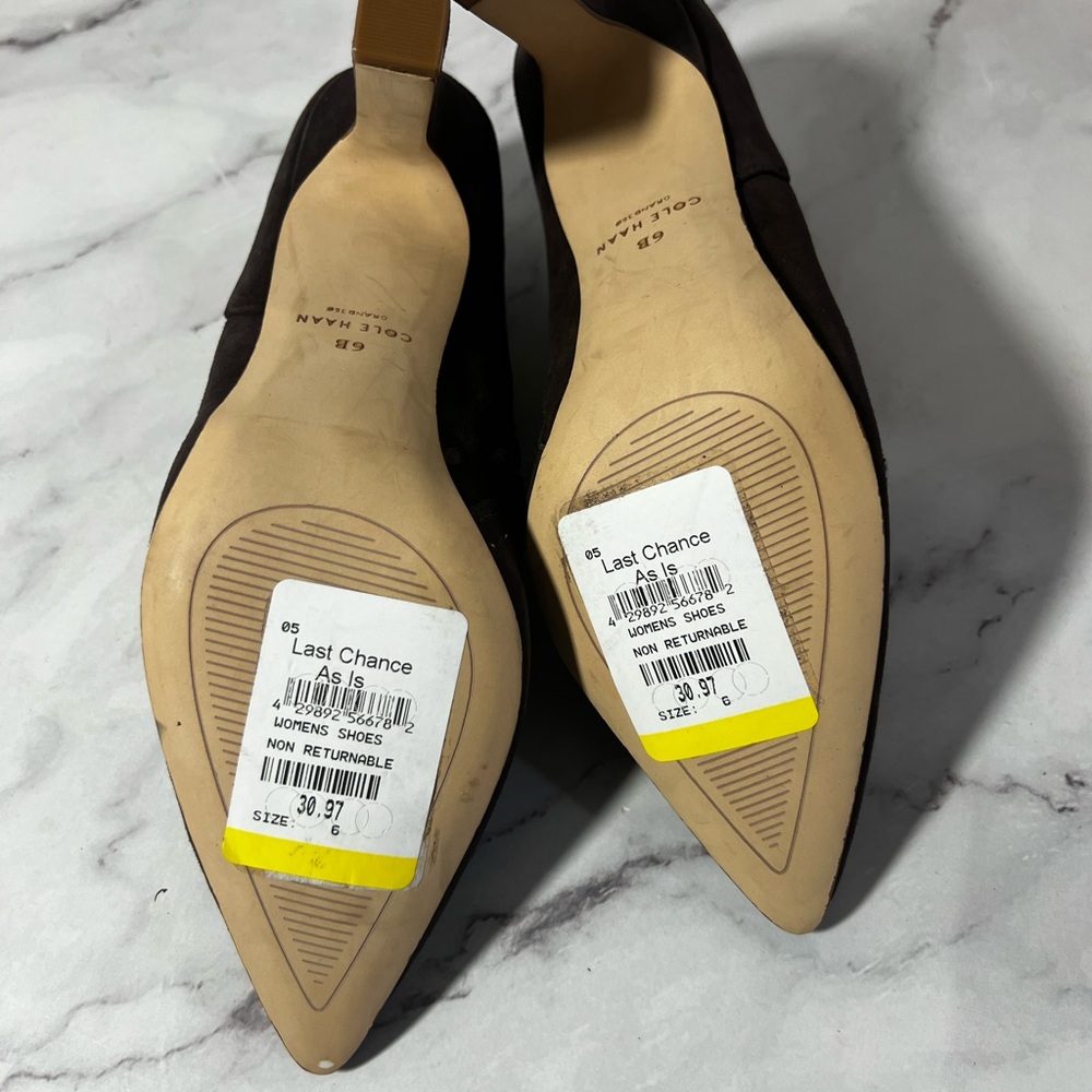 New Cole Haan Vestry Suede Ankle Bootie - Picture 5 of 6